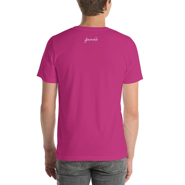 Unisex Staple T Shirt Berry Back 62F94934F3B3E