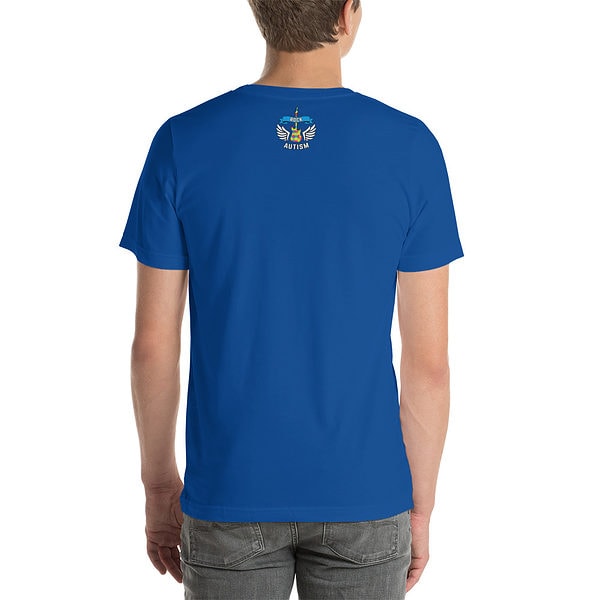 Unisex Staple T Shirt True Royal Back 62F9513916C5D